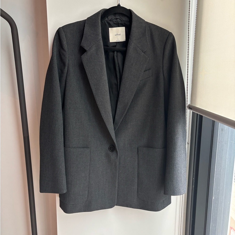 Wilfred | Charcoal Oversized Blazer